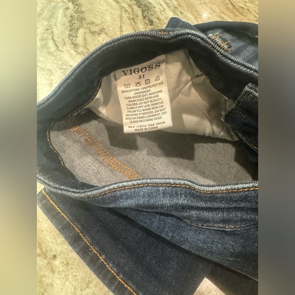 VIGOSS Thompson Tomboy Jeans - Indigo - Size 12 - Picture 5 of 5